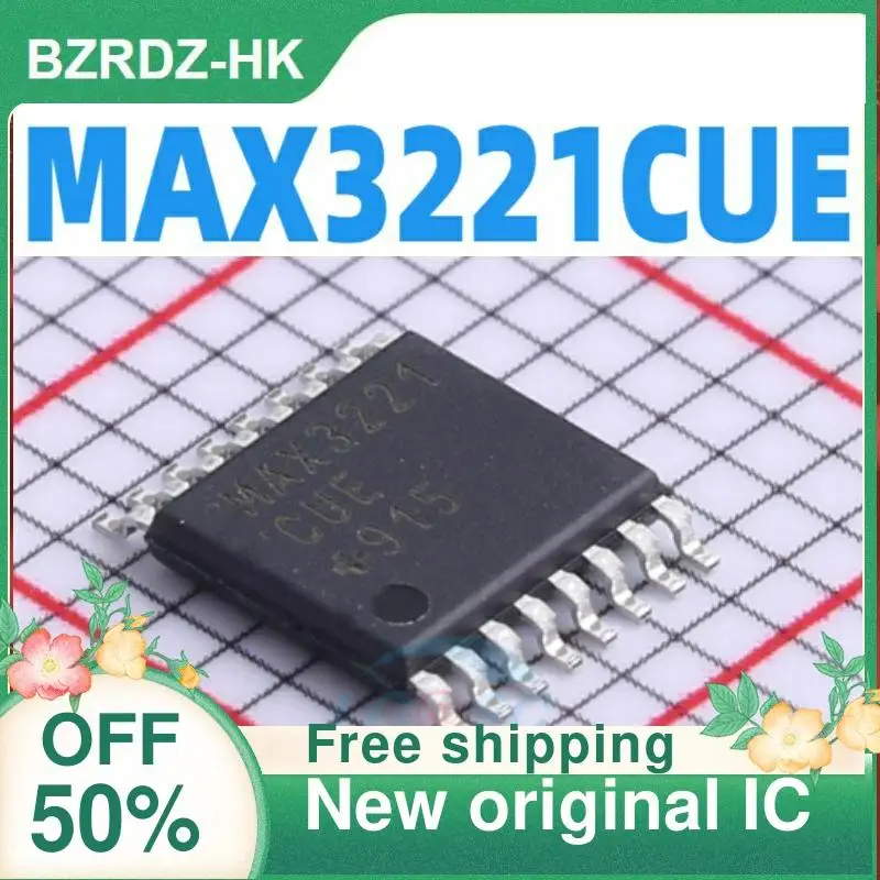 2-10 шт./лот MAX3221CUE MAX3221 TSSOP-16 новый оригинальный IC