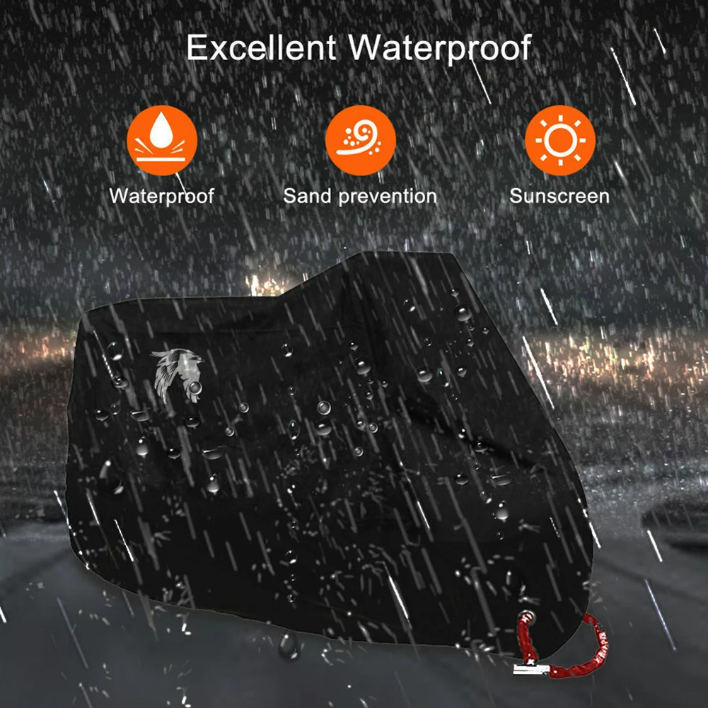 Housse de protection для moto, imperméable, anti-poussière, Rain, UV, Scooter, M-3XL