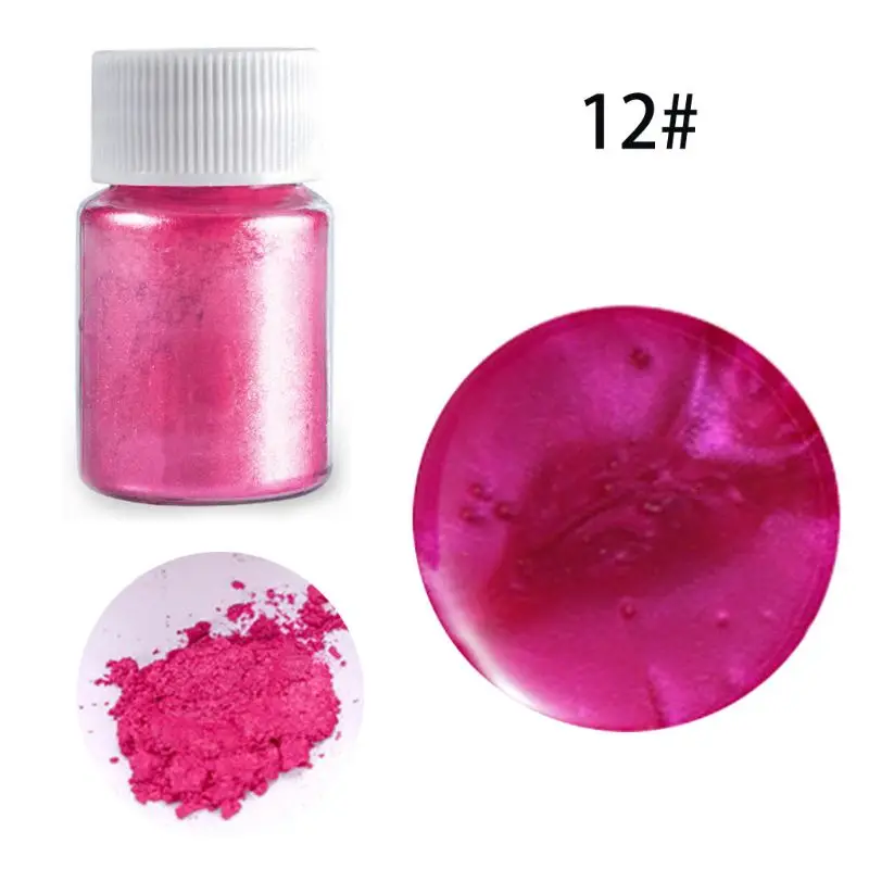 Фото Перламутровые пигменты Aurora Resin Mica, краски для изготовления ювелирных изделий, AXYD, 21 цвет №4