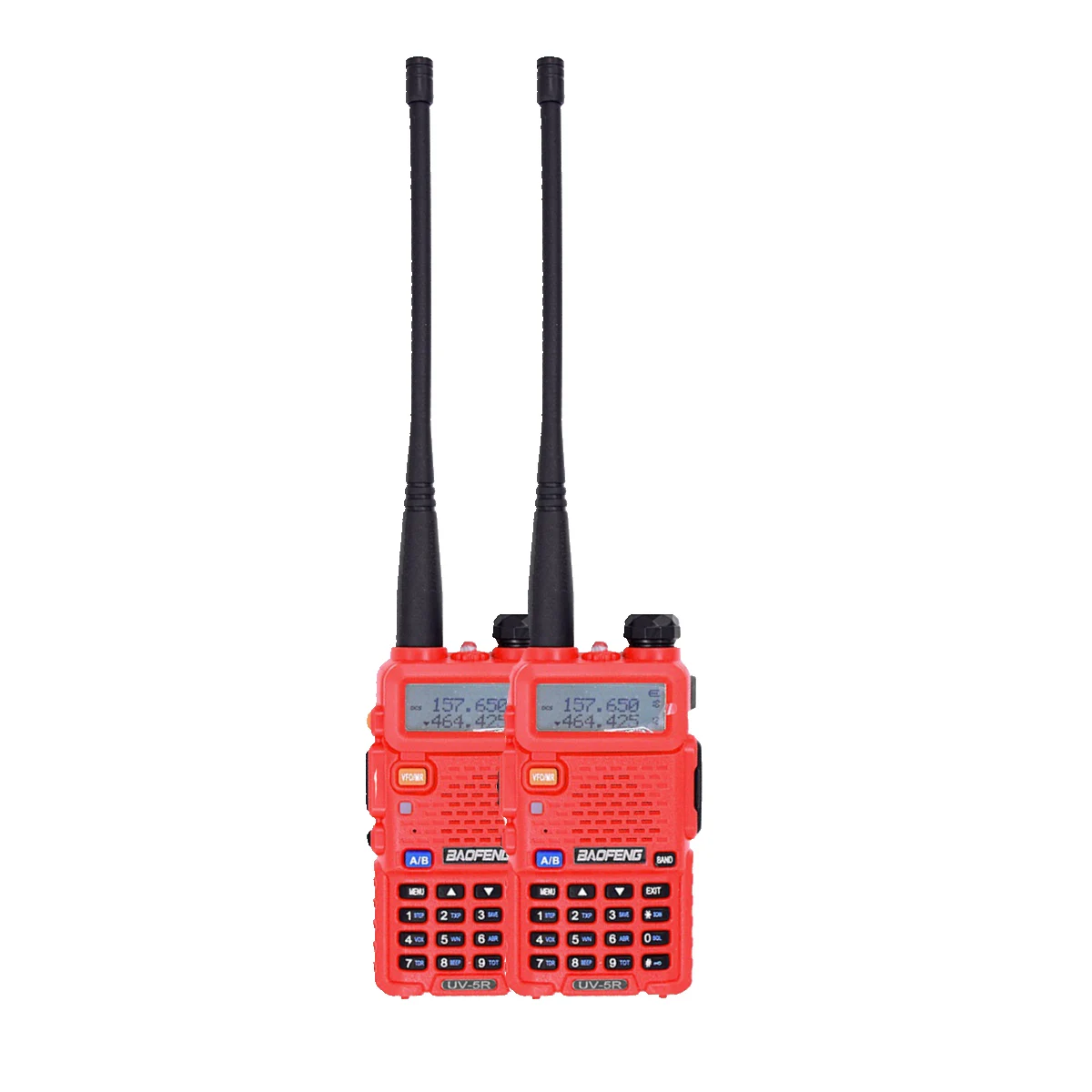 Двухсторонний радиосканер Baofeng UV-5R, портативный, для полицейских, пожарных, любительских приемопередатчиков, 2 упаковки, портативная рация, ...