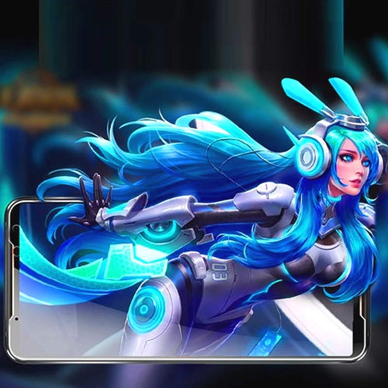 Фото Закаленное стекло для Asus ROG Phone 3 Strix, Защитное стекло для экрана Asus ROG Phone 3 Strix Edition, защитная пленка №4