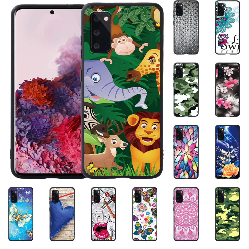 Противоударный чехол для телефона Samsung Galaxy S8/S9/S10/S20/S10/S10 PLUS/S20/S20 PLUS, мягкий силиконовый чехол из ТПУ
