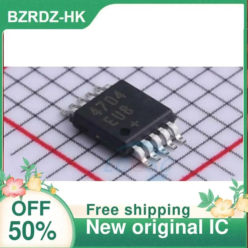 2-10 шт./лот MAX4704EUB MSOP-10 4704EUB новый оригинальный IC