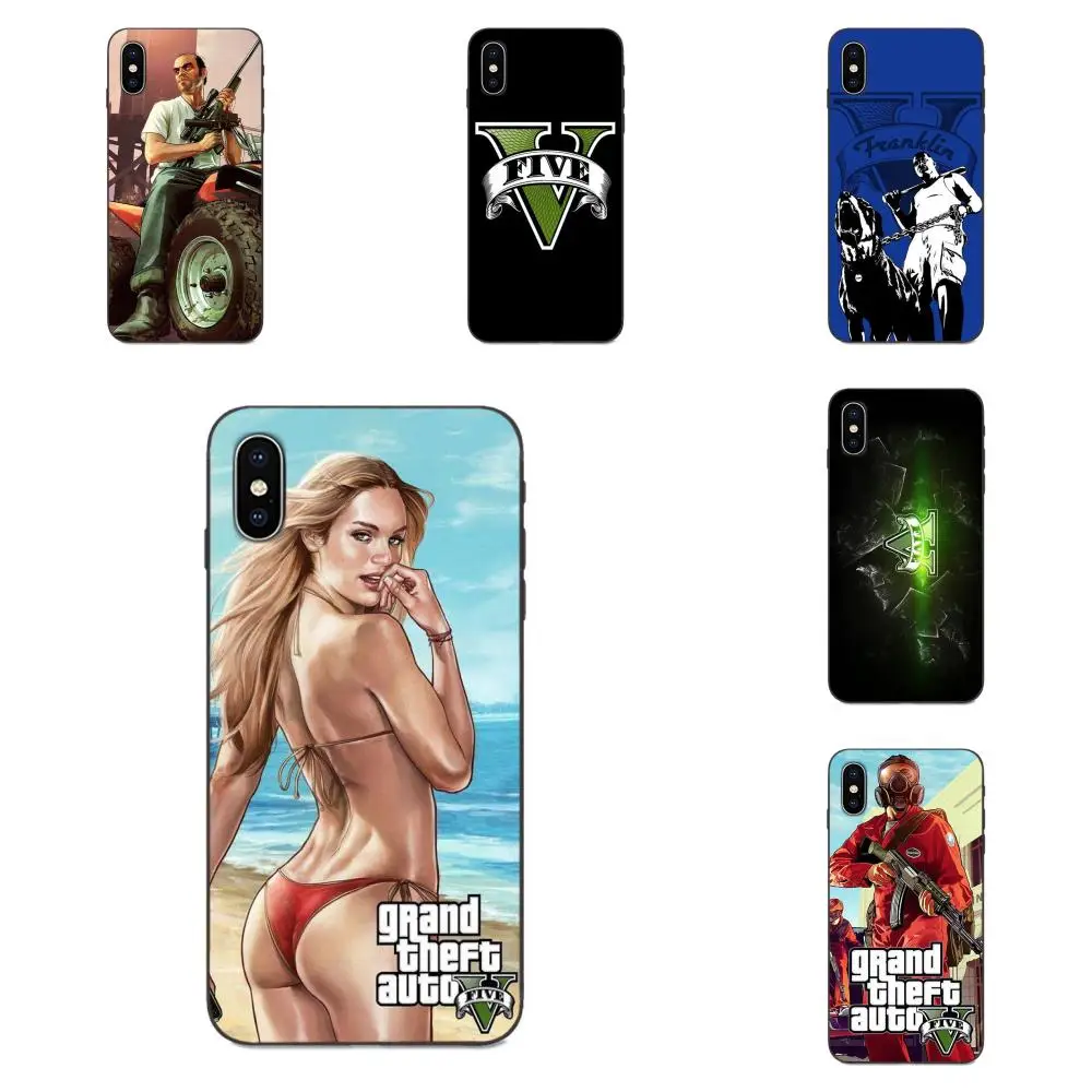 Горячая Gta Grand Theft Auto 5 V San Andreas для Galaxy C5 C7 J1 J2 J3 J330 J5 J6 J7 J730 M20 M30 Ace Core Max Mini Plus премьер-профессионал