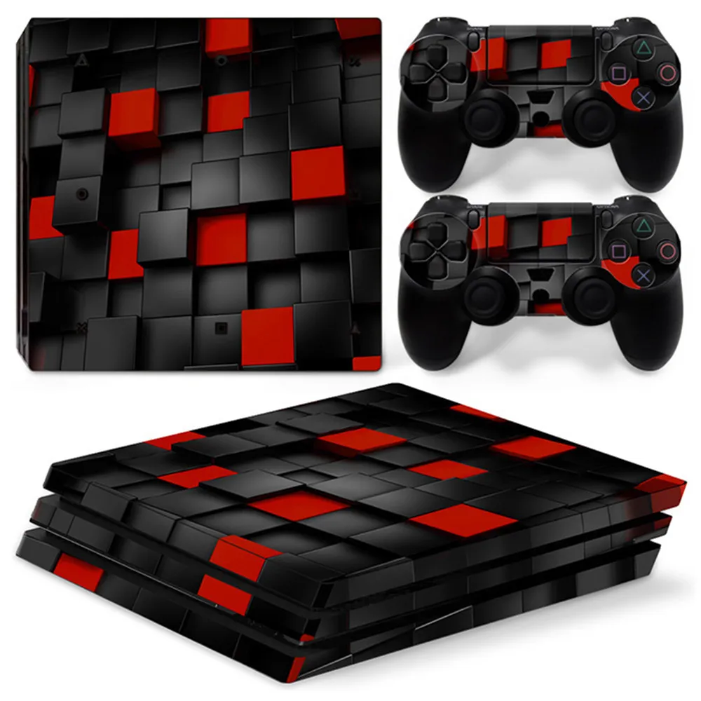 Наклейка для консоли и контроллера PS4 PRO