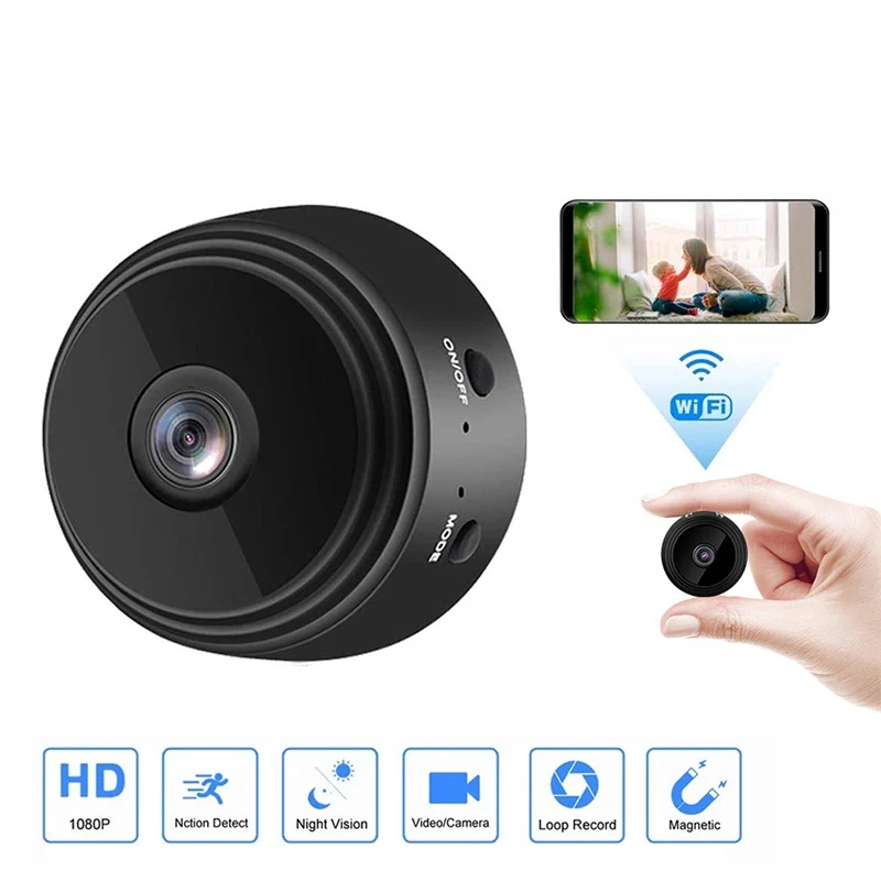 Мини-камера A9 с поддержкой Wi-Fi, 1080p, HD