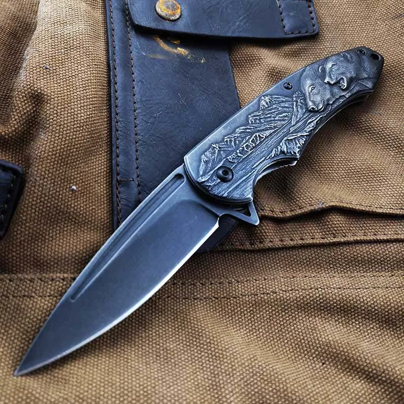 Фото Складной нож Stonewash, тактические складные ножи с лезвием, уличные инструменты, высококачественные ножи для вырезания ножа s №1