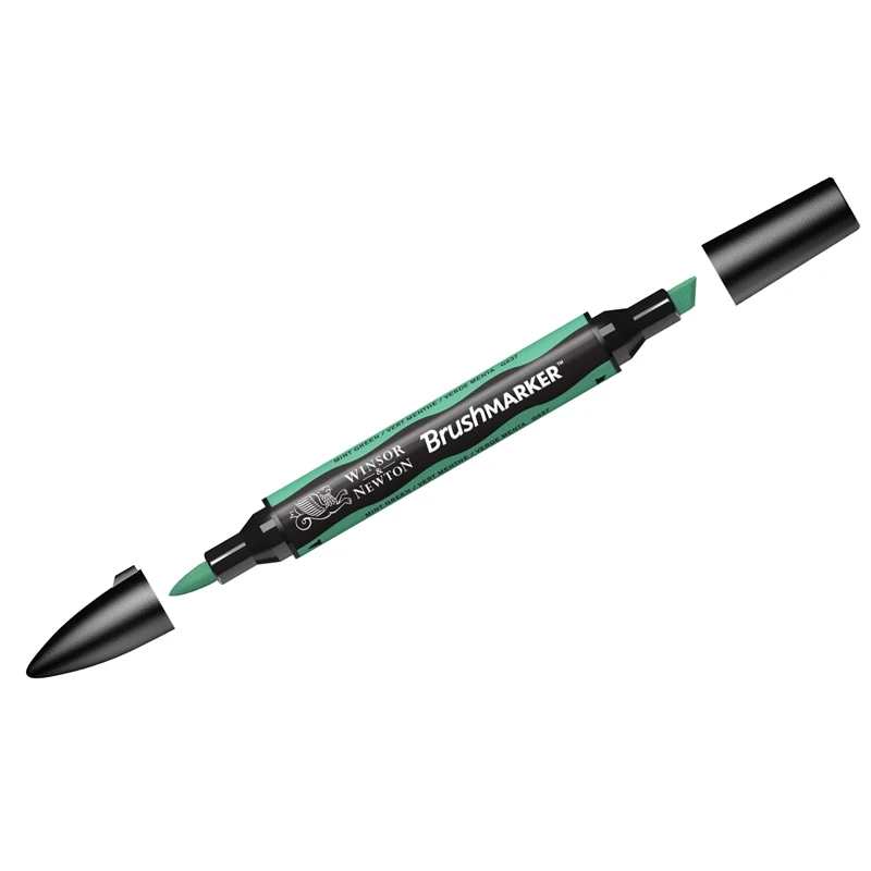 Фото Маркер-кисть художественный двухсторонний Winsor&Newton Promarker Brush, спиртовой, пулевидный/кисть №5