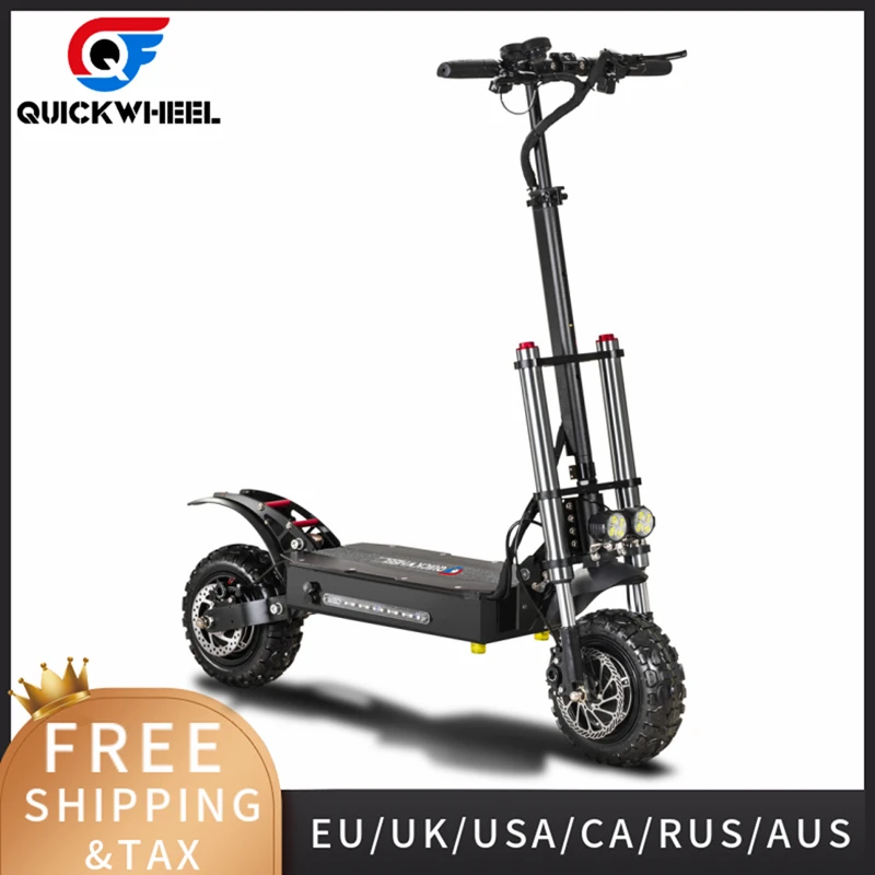 Самый популярный складной самобалансирующийся электрический скутер Quickwheel, двойной двигатель, умный Классический Электрический ступенчат...