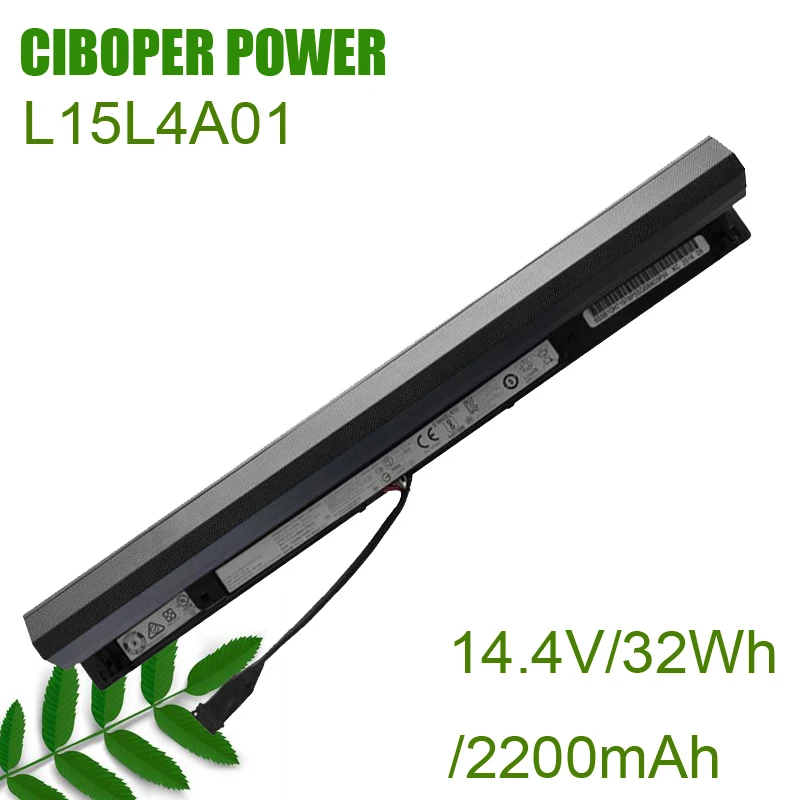 Аккумулятор CP L15L4A01 L15M4A01 L15S4A01 L15L4E01 L15M4E01 L15S4E01 32 Втч для Ideapad V4400 300-14IBR 300-15IBR 300-15ISK 100-14IBD