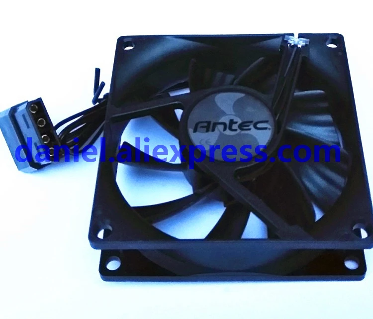 Antec 8 см 8025 вентилятор питания корпуса 2-линейный гидравлический большой 4P головка 12 В 0,07 А 9-листный бесшумный (art.: 3920cf9f4e3f7) - 3920cf9f4e3f7