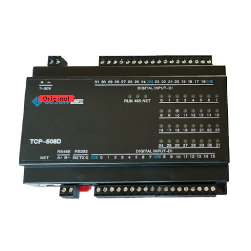 Модуль контроля сбора 32DI, модуль Ethernet RS485 RS232 Modbus RTU и порты TCP, входной модуль протокола UDP