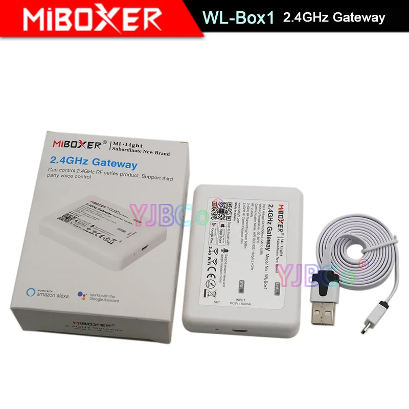 Miboxer WL-IBOX1 2,4G концентратора RF пульт дистанционного управления Wi-Fi; С RGB светильник Беспроводной управление для mi светильник Светодиодные лам... (art.: 7acf0eda3) - 7acf0eda3