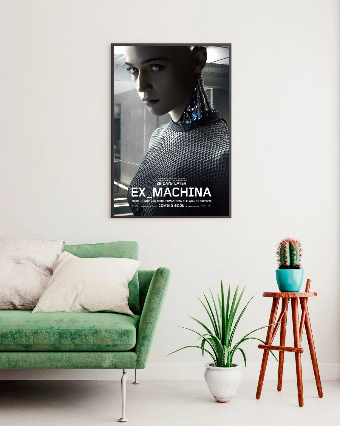 Постер фильма Ex Machina, украшение для дома, настенная живопись (без рамки)