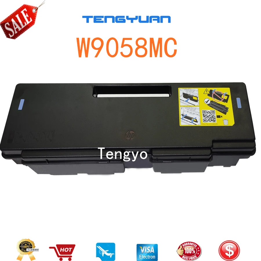 1 компл. X оригинальный новый для HP E87640 E87650 E87660 87640 87650 87660 управляемый блок сбора тонера LaserJet W9058MC Оргтехника