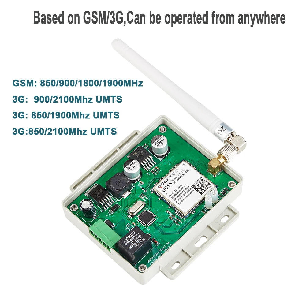 GSM-устройство для открытия ворот, контроль доступа, беспроводное реле Wwitch для гаражных ворот, дистанционное управление с помощью бесплатног... (art.: 3920b5a9cb229) - 3920b5a9cb229