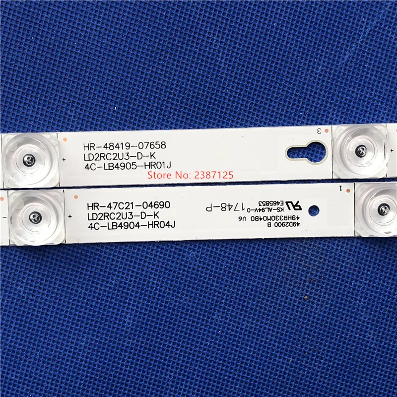 Светодиодная лента для L49P1A-F 49HR300M05A1 4C-LB4904-HR04J 4C-LB4905-HR01J 49UC6306 49UC6316 49UC6326 49UC6406 49UC6416 49UC6426 (art.: 3920cf420996c) - 3920cf420996c