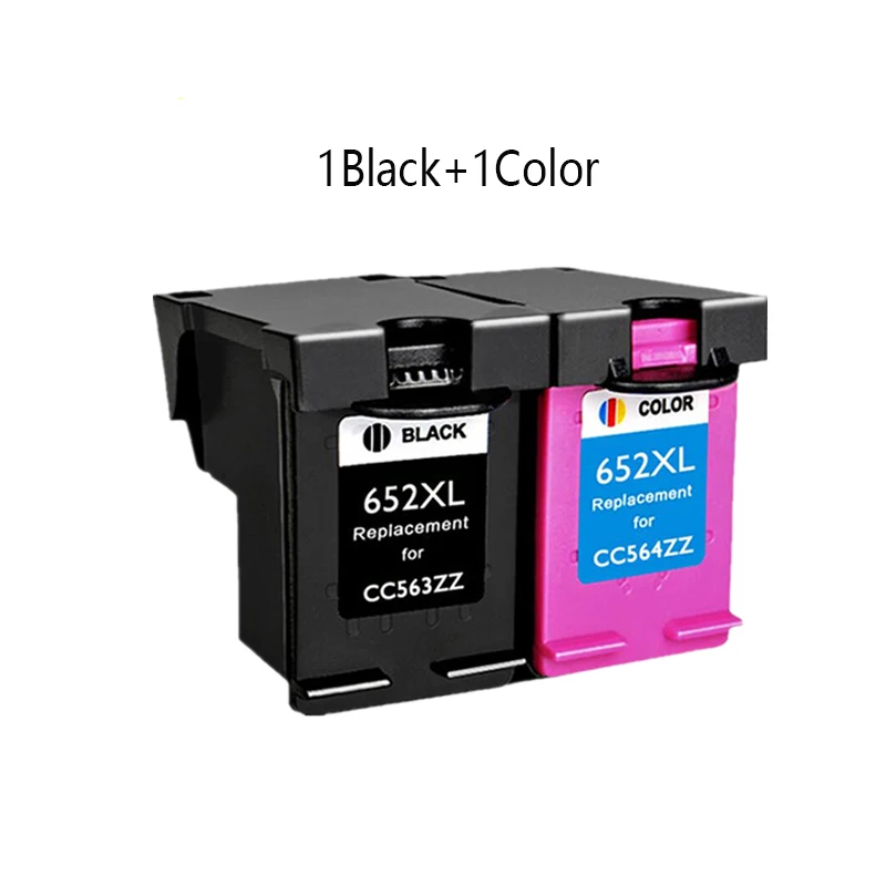 Фото Сменный чернильный картридж HTL 652XL 652 для HP 652 XL для HP Deskjet 1115 1118 2135 2136 2138 3635 3636 3835 4535 №5
