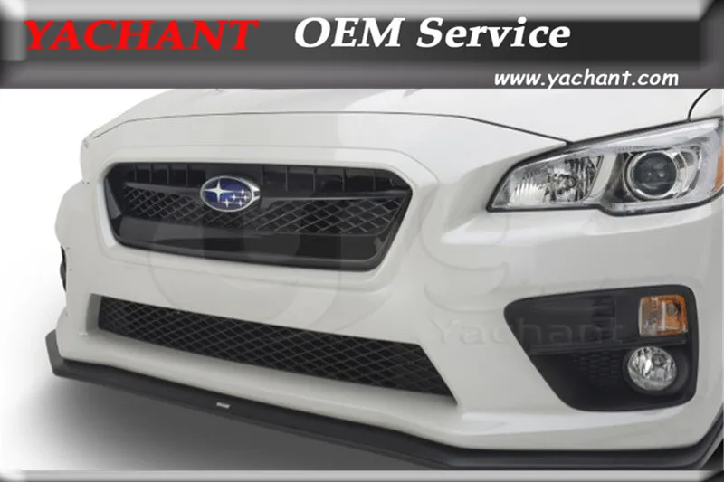 Передний спойлер из углеродного волокна/стекловолокна для Impreza VAB VAF WRX STI VAQ S4 ST Style, 2015-2016