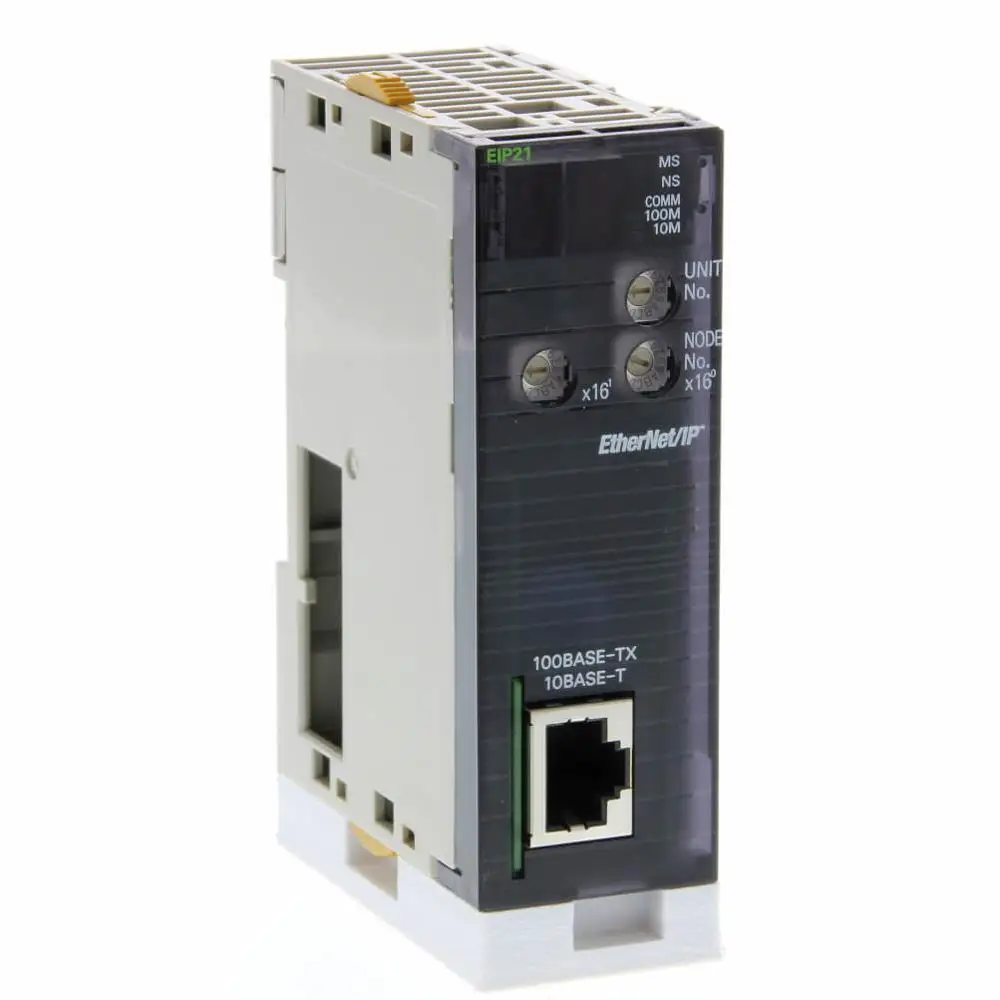 CJ1W-EIP21 EtherNet/IP блок для CJ-series, 100Base-TX, 1 разъем RJ45, поддерживает CIP, FINS/UDP и FINS/TCP