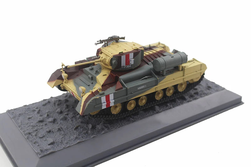 Фото 1/43 Британская Валентина Mk.II 1941 Модель легкого танка Модель изделия из сплава №2