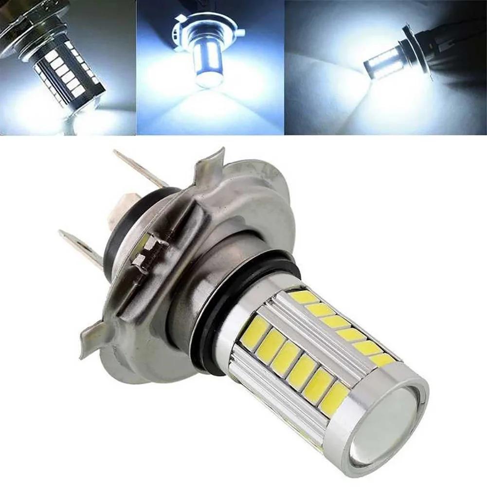 Фото Автомобильные светодиодные противотуманные фары H4 33smd светильник тумансветильник 5630, передние фары s, светодиодный летные светодиодные пер... №2
