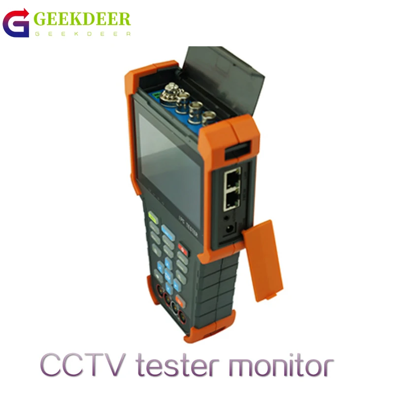 Тестер для IP-камеры X4 H265 4K, 8 Мп, TVI CVI AHD SDI CVBS, камеры видеонаблюдения, s тестеры, монитор с кабелем RJ45 UTP, мультиметр