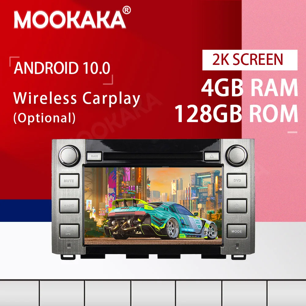 Автомобильный мультимедийный плеер PX6 на Android 10,0 с экраном 128G для Toyota Sequoia Tundra 2014, 2015, 2016, GPS-навигация, стерео головное устройство DSP