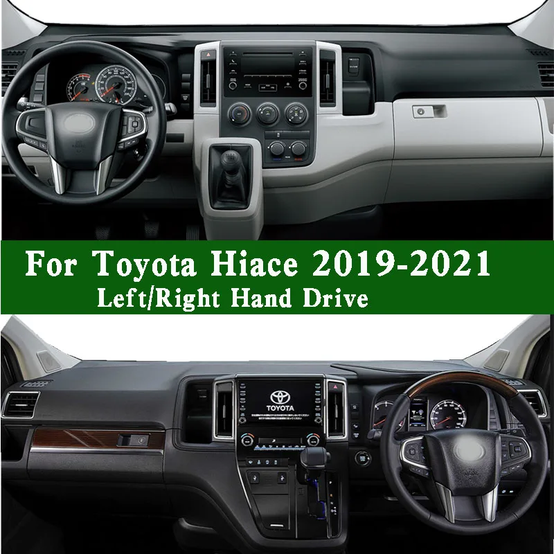 Чехол для приборной панели Toyota Hiace Gran Ace H300 2019-2021, приборная панель, Солнцезащитный коврик, защита от грязи, украшения