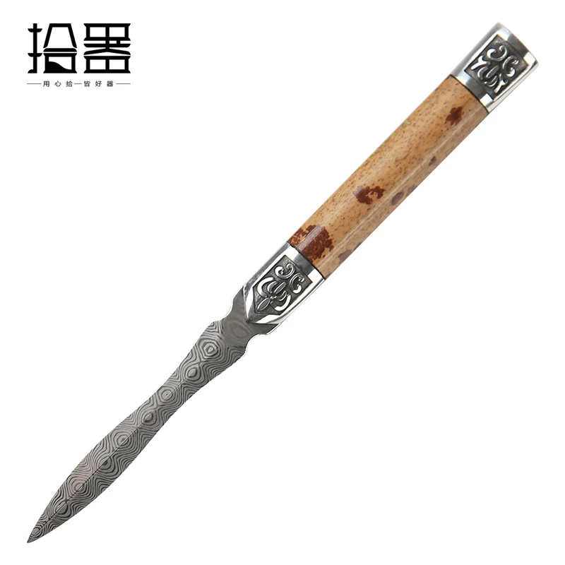 Yunfei бамбуковый нож из дамасской стали ПУ-эр чай торт нож игла для чая чай конус посторонних чайного инструмента для чайной церемонии аксессуары чайный сервиз (art.: 3920b61e6a6d0) - 3920b61e6a6d0