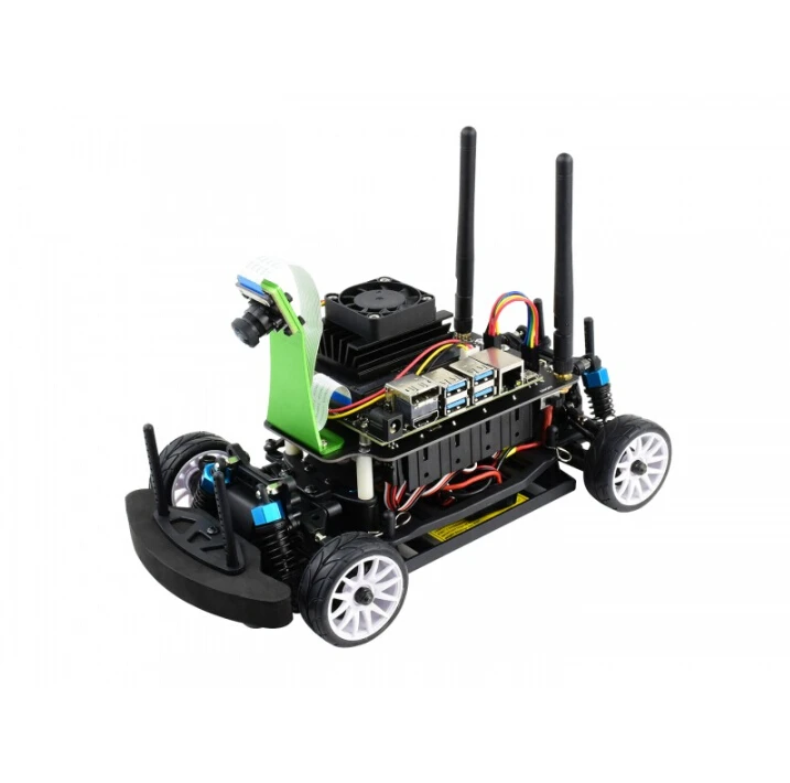 JetRacer Pro AI Kit, высокоскоростной гоночный робот с искусственным интеллектом, работает от Jetson Nano, версия Pro