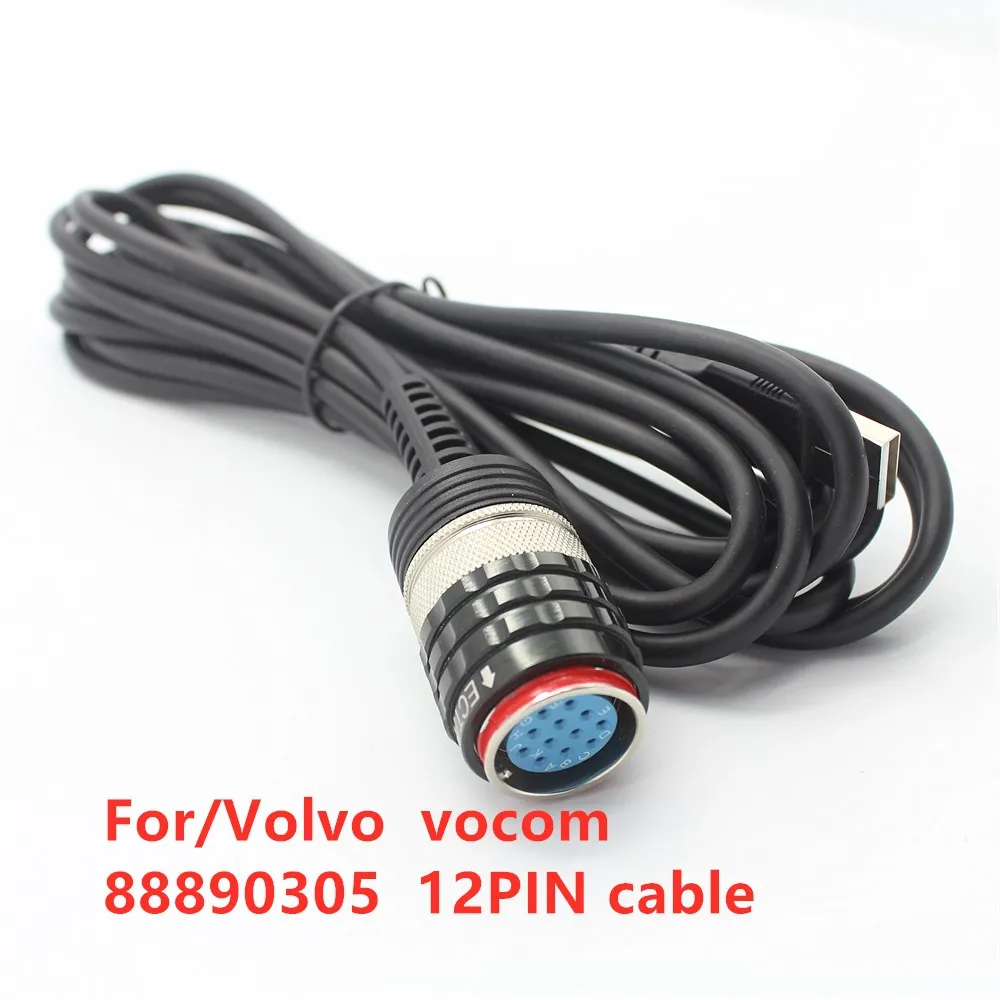 Acheheng Truck диагностический инструмент vocom USB-кабель 88890305 для диагностического разъема Vocom 12-контактный кабель