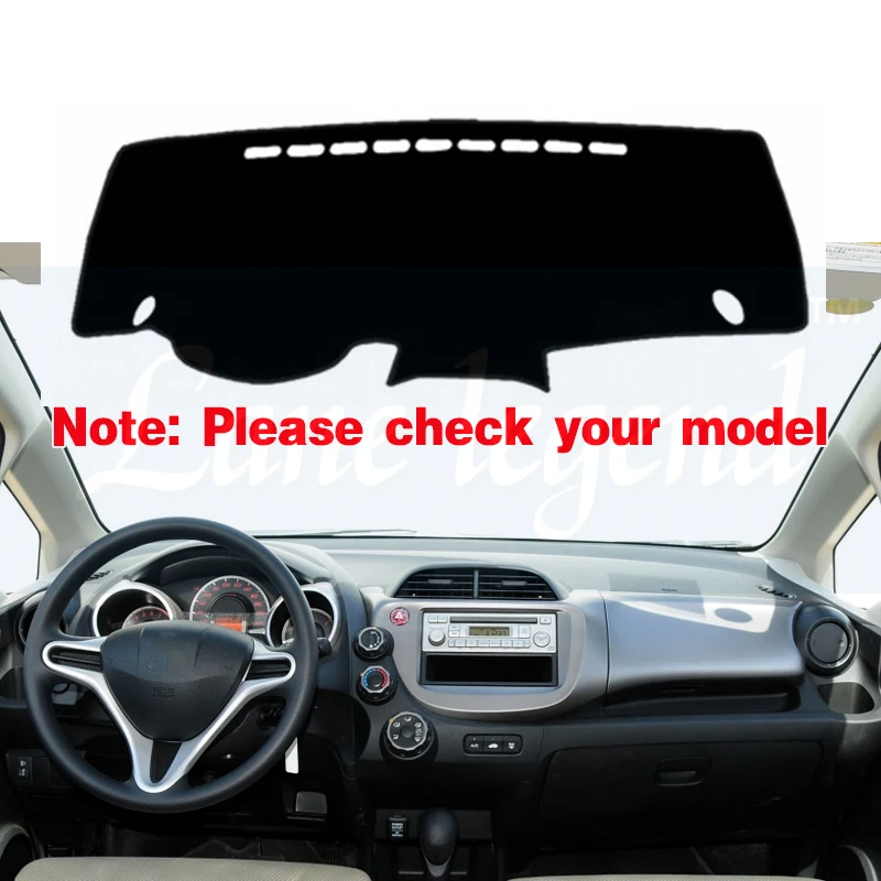 Фото Для Honda Fit Jazz 2008 ~ 2013 противоскользящий коврик для приборной панели, солнцезащитный козырек, коврик для защиты ковров, аксессуары GE6 GE7 GE8 GE9 2010 №2