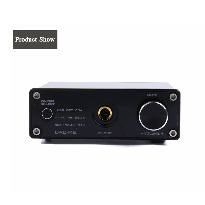 Фото HIFI-декодер аудиоконвертер DAC-M6 усилитель декодирования «все в одном» ЦАП лихорадка USB звуковая карта HIFI настольный усилитель для наушников №4