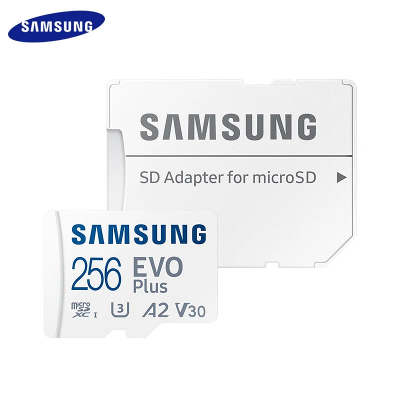 Фото 100% оригинальная карта Samsung EVO Plus Micro SD 64 ГБ 128 ГБ 256 ГБ 512 ГБ 1 ТБ Высокоскоростная карта памяти класса 10 UHS-I для камеры №3