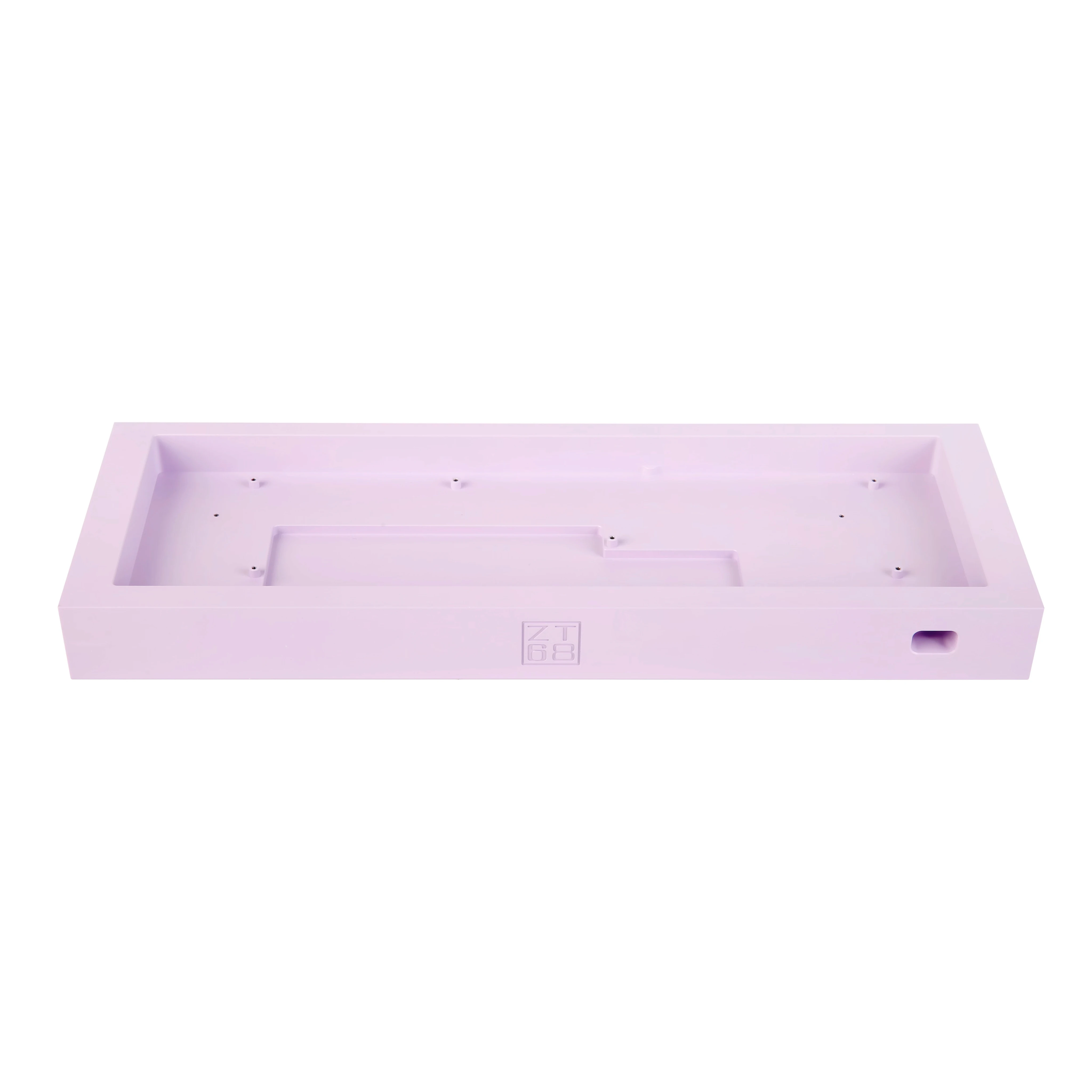 Механическая клавиатура Keebox ZT68 68 из алюминиевого сплава с ЧПУ для анодирования отверстий Tada68, электрофорез, алюминиевая клавиатура