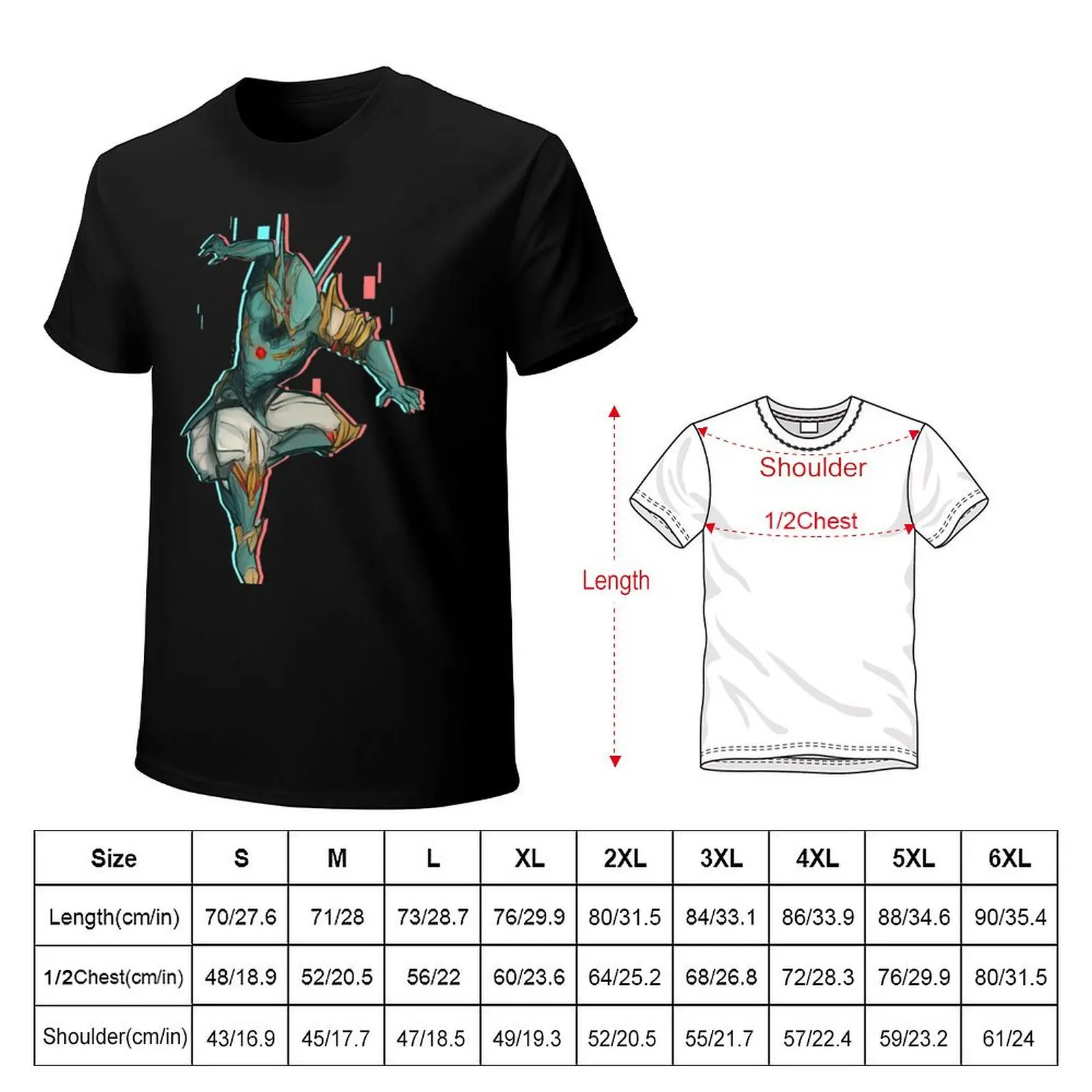 Фото Warframe Volt - Warframe , Warframe , Футболка с бантом, кавайная одежда, модные рубашки, возвышенная одежда, мужские забавные футболки №2