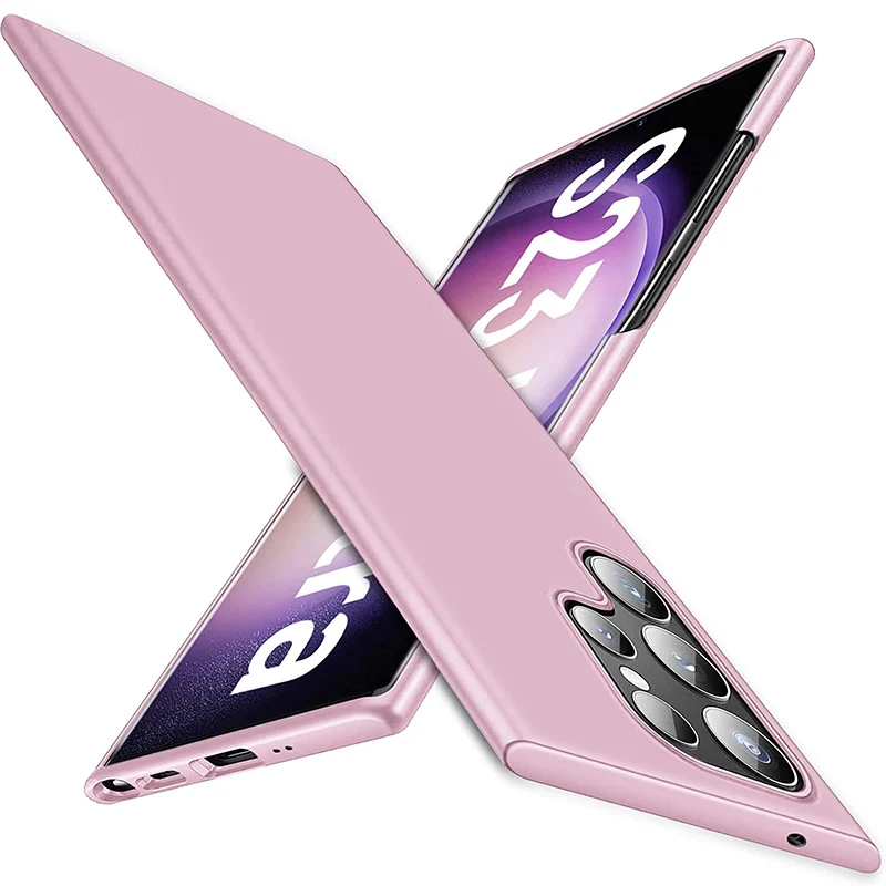 Матовая жесткая задняя крышка из поликарбоната для Samsung Galaxy A04 A04s A14 A24 A34 A54 A13 A23 A33 A53 A73 S23 S22 S21 S20 Fe Plus, ультратонкая