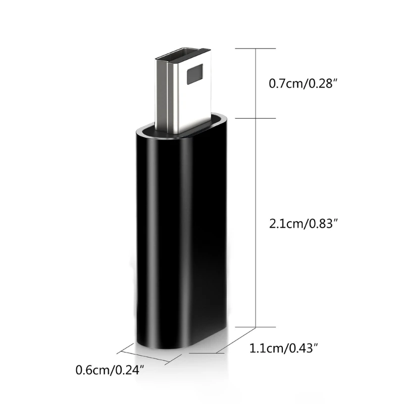 Мини-USB-адаптер типа C USB C Женское зарядное устройство Конвертер передачи данных 480 Мбитс (art.: 3920c46aa5aae) - 3920c46aa5aae