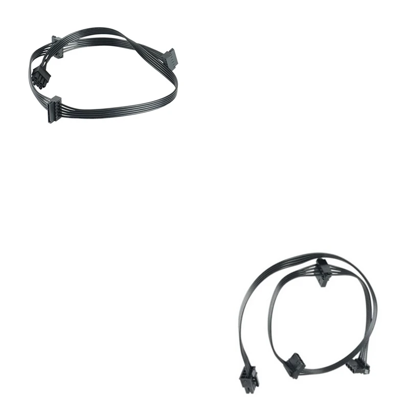 Кабель питания с драйвером 8 Pin, 1-3 порта для Cougar CMX1200, CMX1000, CMX800, CMX700, CMX550, кабель с 8 Pin на 3 IDE