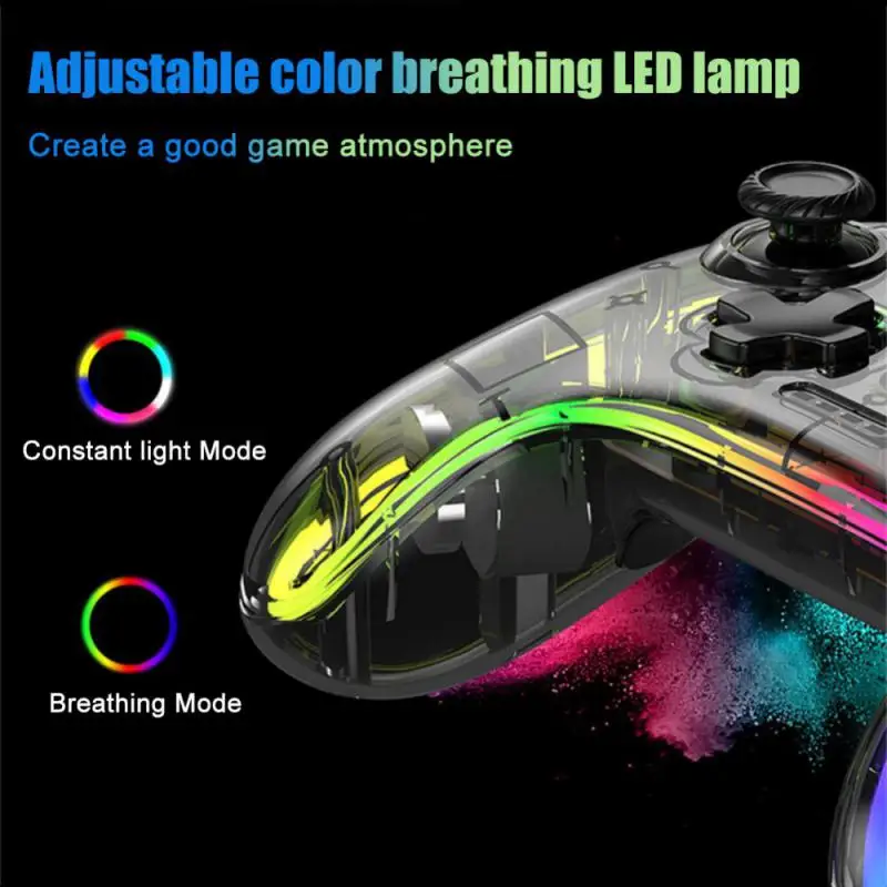 Фото Беспроводной контроллер для Nintendo switch/Lite/OLED/PC Steam/Android/Apple Wake-up Turbo №4