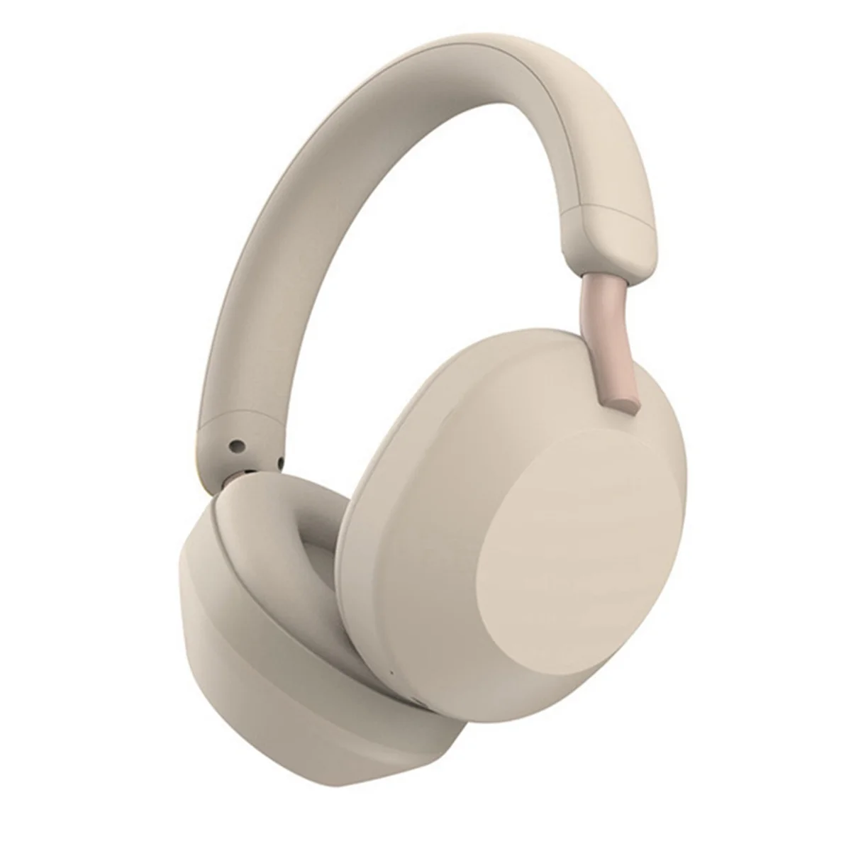 WH-1000XM5 беспроводные наушники Bluetooth 5,2, наушники с голосовым управлением, двусторонние стереонаушники цвета шампанского