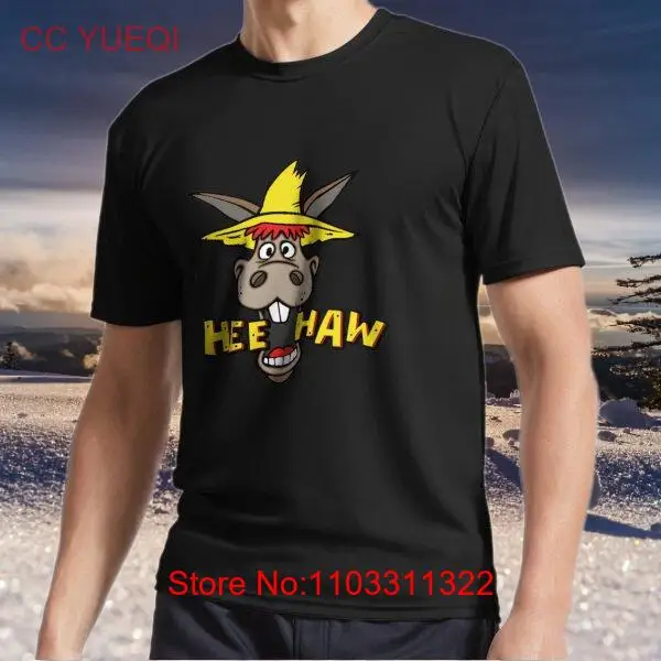 Новая футболка с логотипом Hee Haw Essential Active Logo, забавная футболка размера от S до 5XL