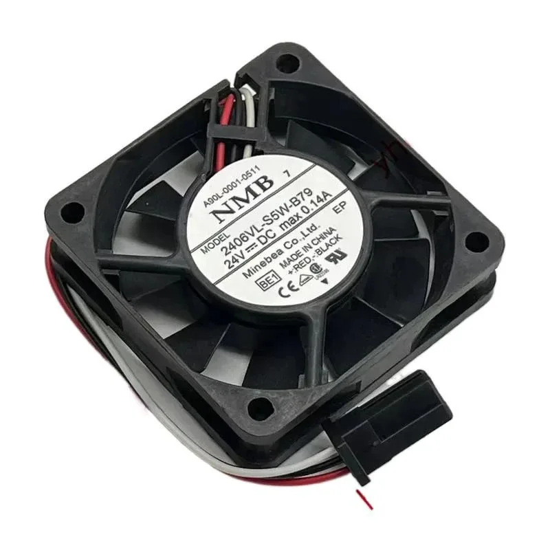 S+forMAT 2406VL-S5W-B79 BE1 Вентилятор охлаждения сервера DC 24 В 0,14 А 60x60x15 мм 3-проводной