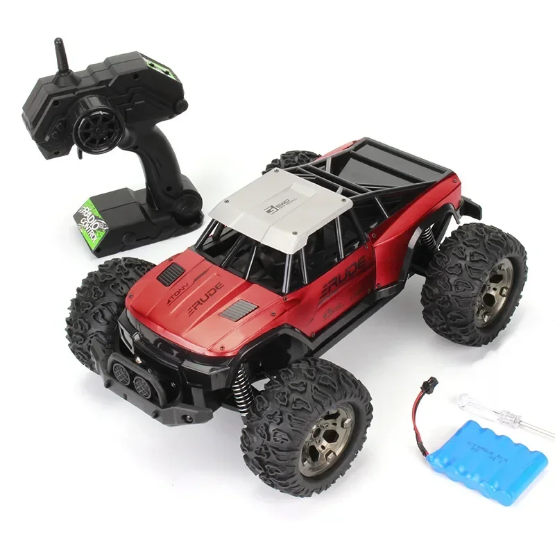 Фото Kawaii Rc Truck Toys для мальчиков-горячие 1:12 высокоскоростные внедорожные радиоуправляемые автомобили из сплава, игрушечный автомобиль с дистанционным управлением, крутые игрушечные машинки, подарок на день рождения №3