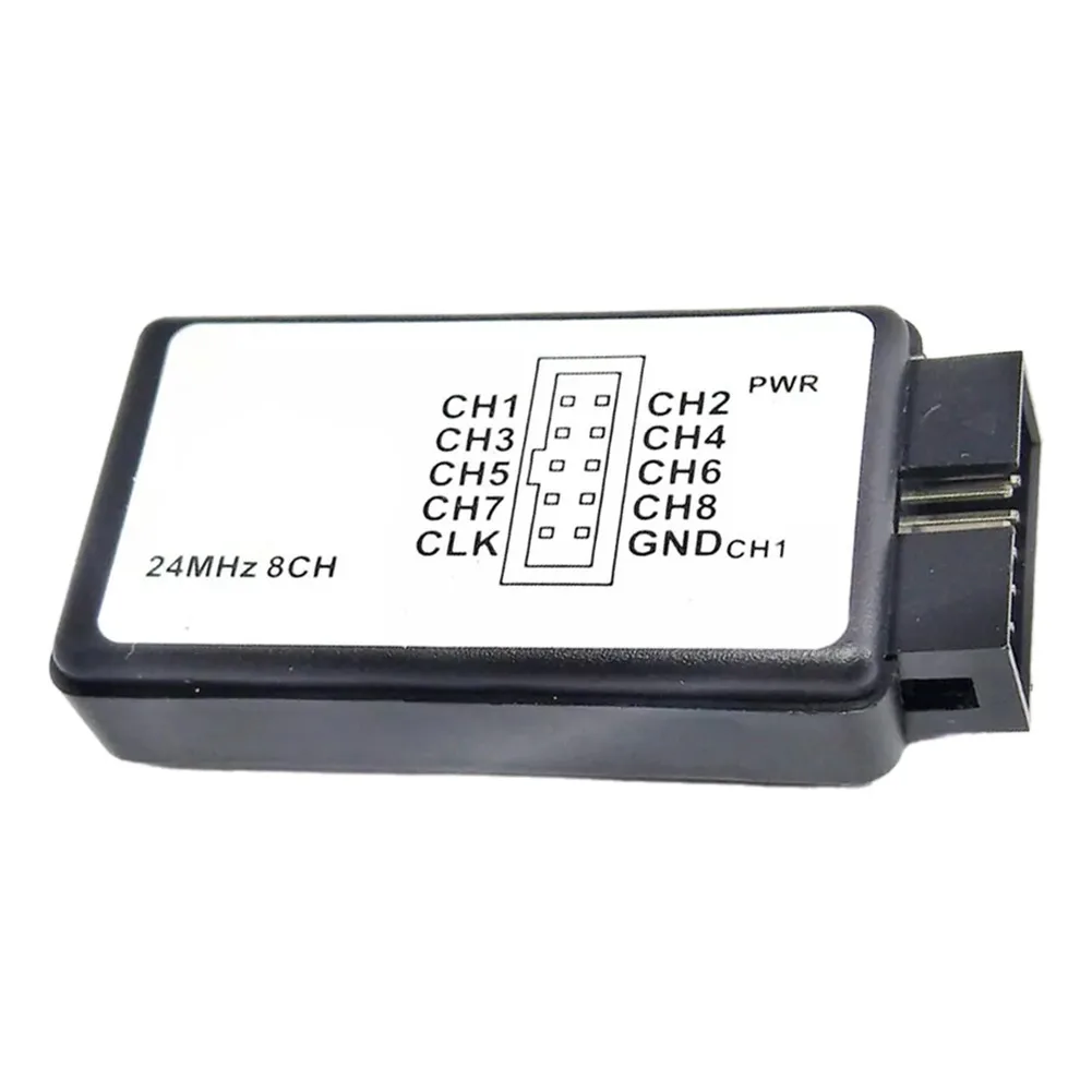 Фото Логический анализатор USB, образцы 24 м, 8 каналов, поддержка индивидуального протокола для сценариев связи для ARM и FPGA №4