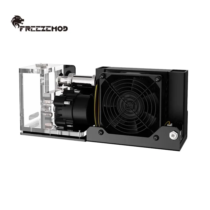 FREEZEMOD Мини-легкий модуль водяного охлаждения для 3D-печатного телефона, планшета, одиночного вентилятора, мощность 8,5 Вт, подключение 4*6 мм, мягкая трубка, SLMZ-Z-B (art.: 3920d00a9c671) - 3920d00a9c671
