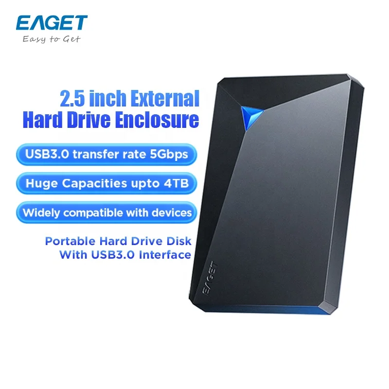 EAGET 1 ТБ/2 ТБ/4 ТБ Upto5G Bps для компьютера, ноутбука Festplatte Disco Duro Disques Durs HDD, внешние диски для жесткого диска