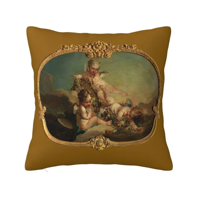 Осенние наволочки для подушек Boucher Rococo Renaissance, мягкие роскошные наволочки, декор для дома