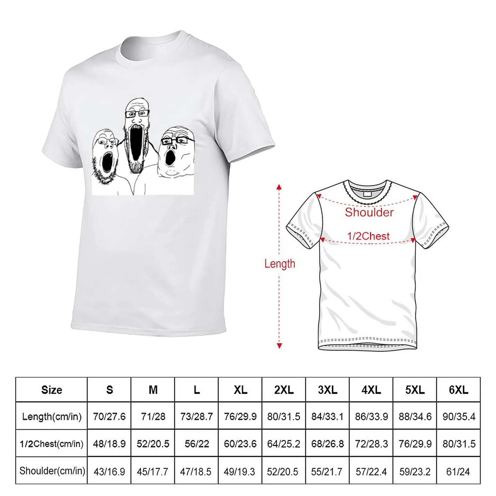 SOY REDDIT 4CHAN BASED AND REDPILLED GROUP WHOLESOME REDDIT MEME FUNNY SOYJAK WOJAK SOYJACK WOJACK F T-Shirt (art.: 3920d1e2ac316) - 3920d1e2ac316